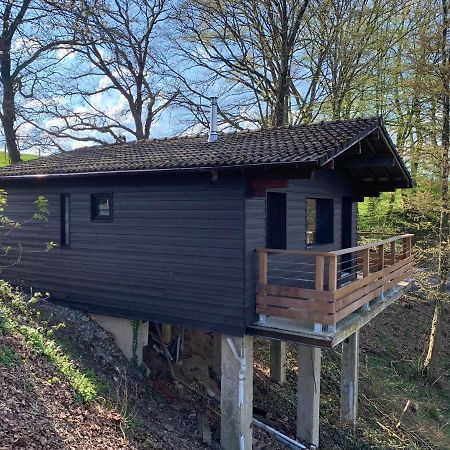 Gites Douillets : Chalet Sur Pilotis Houyet Exterior foto